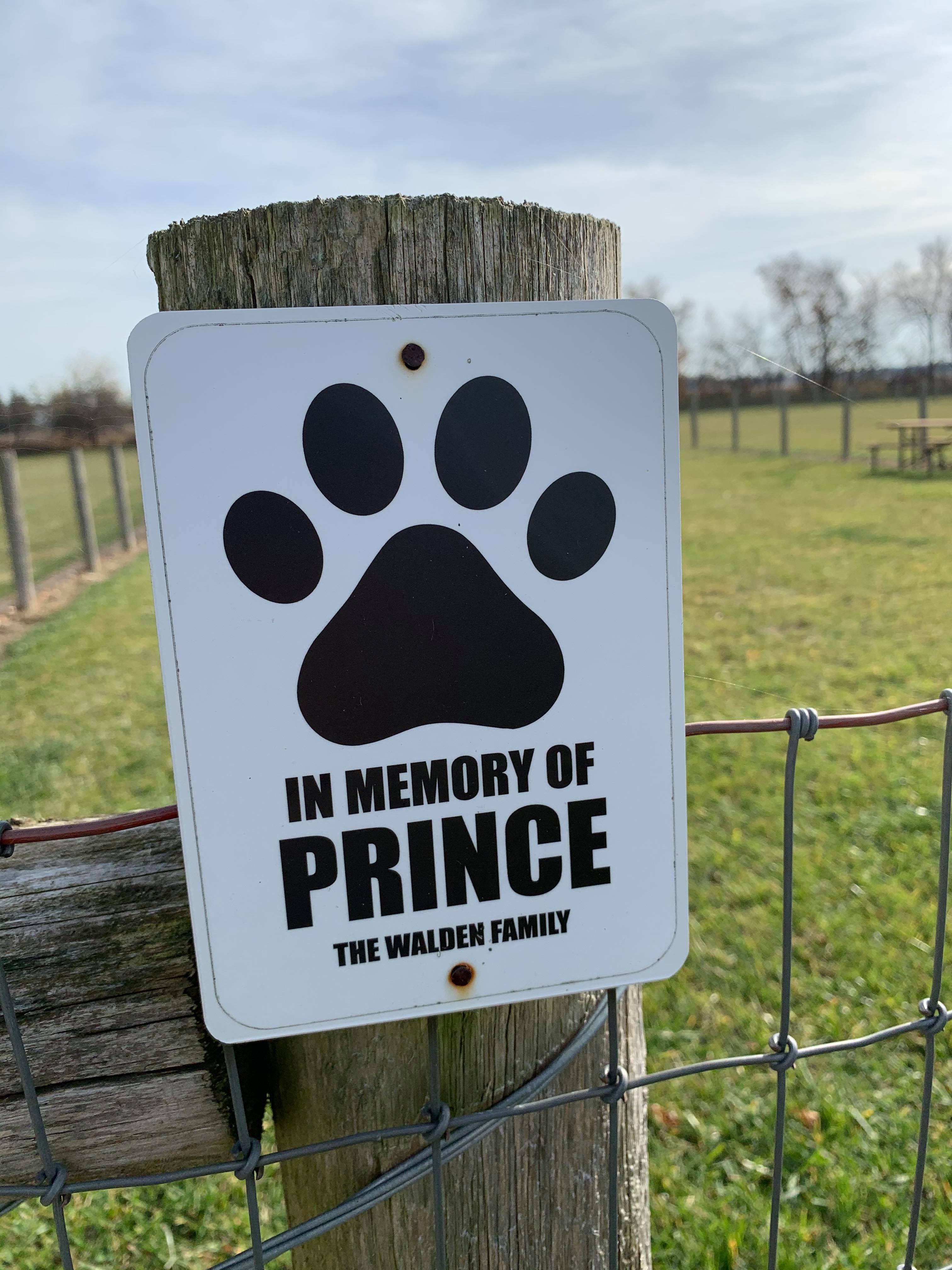 Dog Park Sign